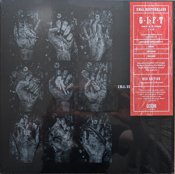 XMAL DEUTSCHLAND – XMAL DEUTSCHLAND – GIFT - THE 4AD YEARS RED