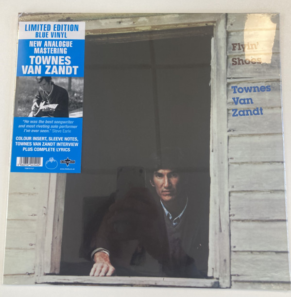 VAN ZANDT, TOWNES – VAN ZANDT, TOWNES – FLYIN' SHOES BLUE LINER NOTES