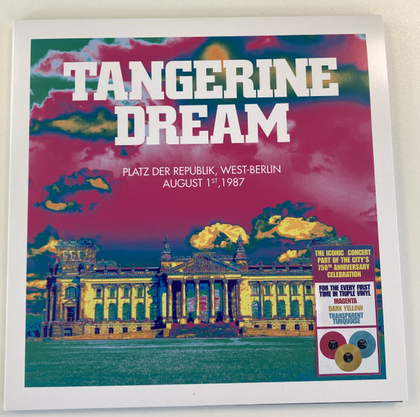 TANGERINE DREAM – TANGERINE DREAM – PLATZ DER REPUBLIK, WE... PINK YELLOW SKY BLUE