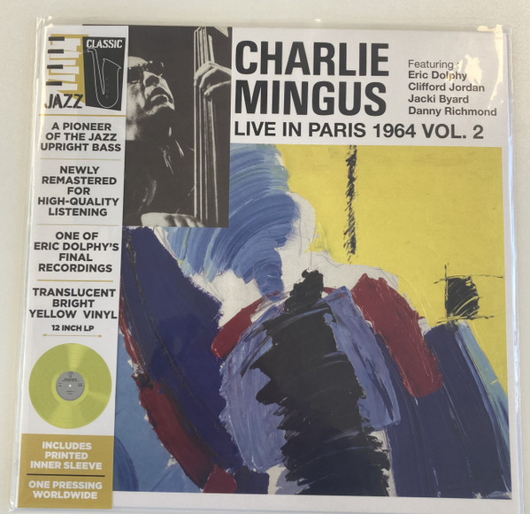 MINGUS, CHARLIE – MINGUS, CHARLIE – LIVE IN PARIS VOL.2 YELLOW