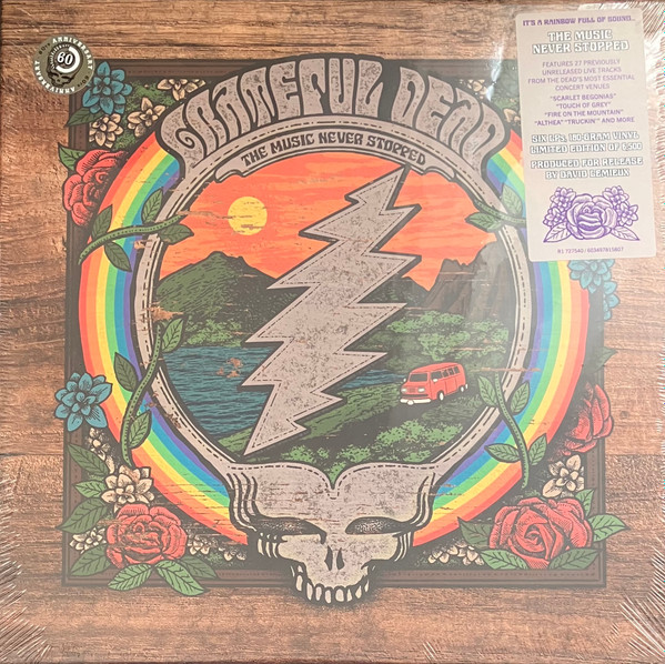 GRATEFUL DEAD – GRATEFUL DEAD – THE MUSIC NEVER STOPPED (180 GR 12" -LTD.)