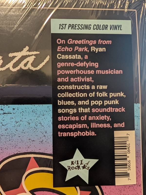 CASSATA, RYAN – CASSATA, RYAN – GREETINGS FROM ECHO PARK BLUE