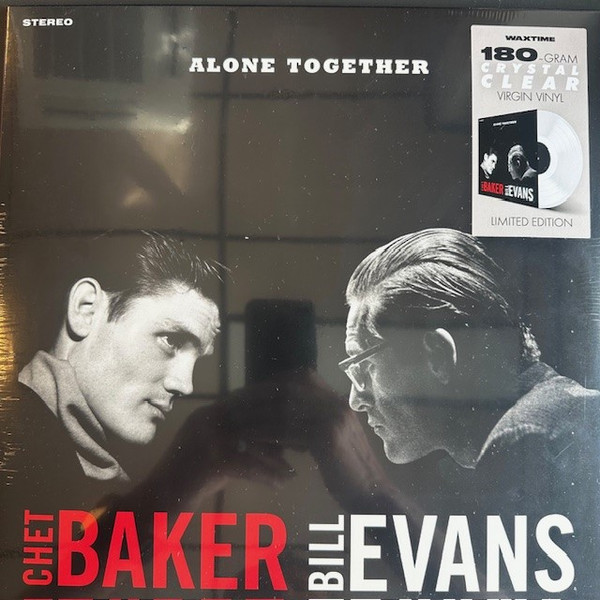 BAKER, CHET & BILL... – BAKER, CHET & BILL... – ALONE TOGETHER 180GR. RED VINYL / INCL. 1 BONUS TRACK