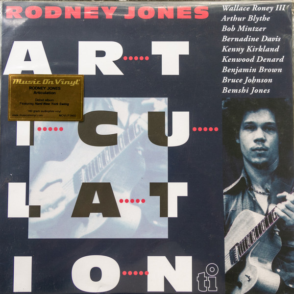 JONES, RODNEY – JONES, RODNEY – ARTICULATION 180G