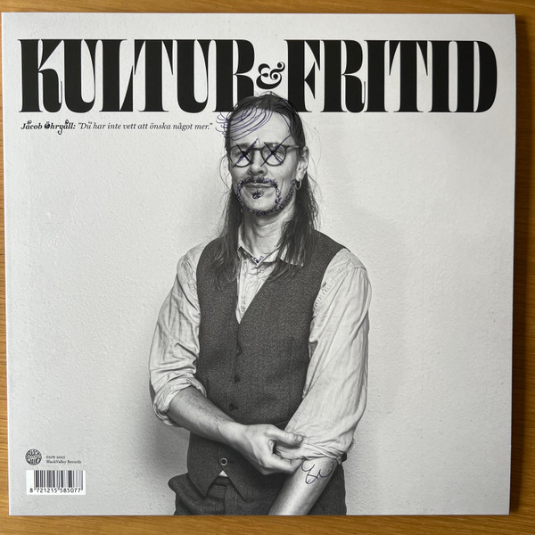 OHRVALL, JACOB – OHRVALL, JACOB – KULTUR OCH FRITID