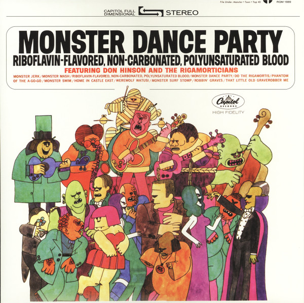 DON HINSON AND THE RIG... – DON HINSON AND THE RIG... – MONSTER DANCE PARTY