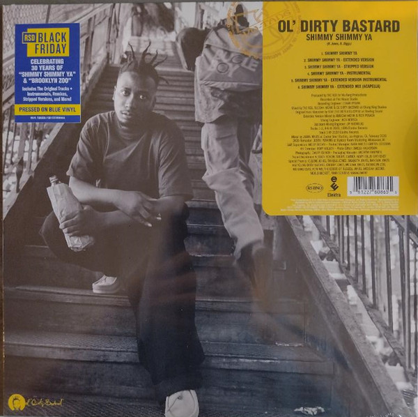 OL' DIRTY BASTARD – OL' DIRTY BASTARD – SHIMMY SHIMMY YA / BROOKLYN (140 GR 12" BLUE-LTD.)
