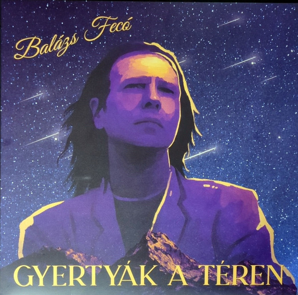 Balázs Fecó – Balázs Fecó – Gyertyák a téren (Viola Blue Marbled Vinyl) LP