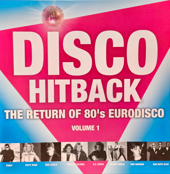DISCO HITBACK – DISCO HITBACK – The Return Of 80's Eurodisco volume 1-BLACK VINYL