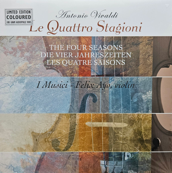 VIVALDI, A. – VIVALDI, A. – LE QUATTRO STAGIONI OP. 8, NOS. 1-4 / I MUSICI / FELIX AYO / 180GR.
