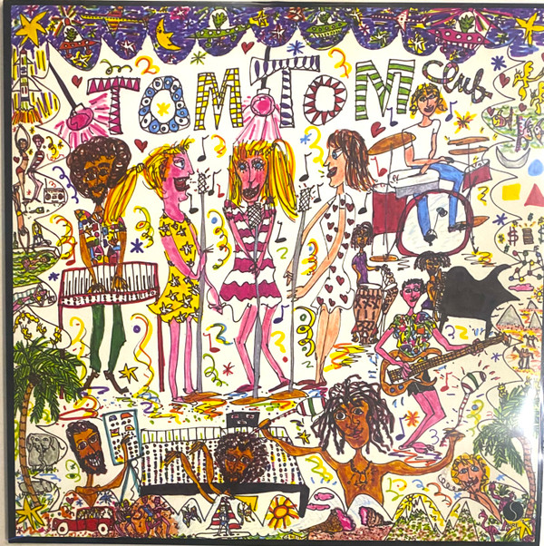 TOM TOM CLUB – TOM TOM CLUB – TOM TOM CLUB TROPICAL YELLOW & RED VINYL