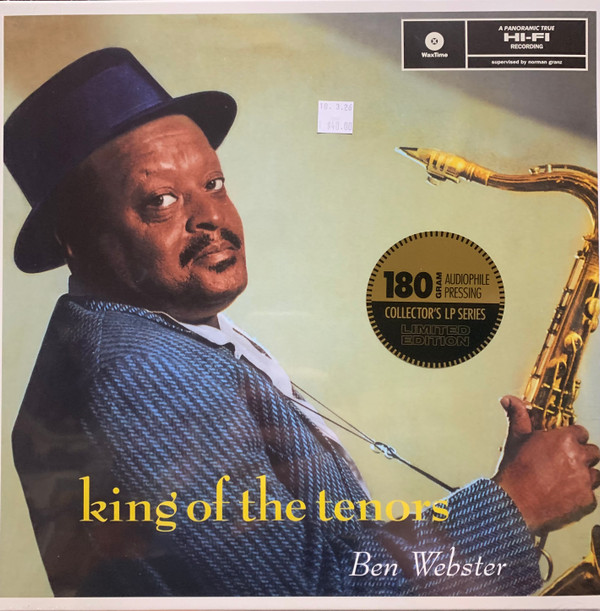 WEBSTER, BEN – WEBSTER, BEN – KING OF THE TENORS