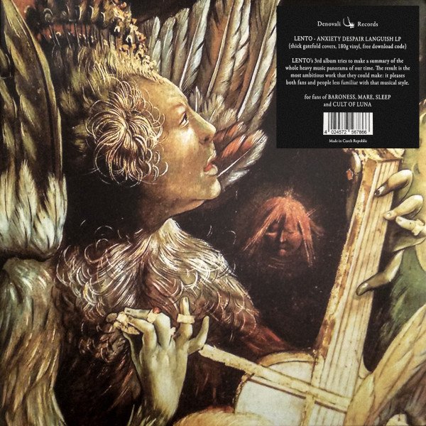 LENTO – LENTO – ANXIETY DESPAIR LANGUISH .. LANGUISH / 180GR.