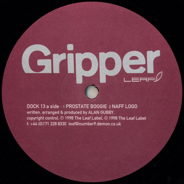 GRIPPER – GRIPPER – PROSTATE BOOGIE