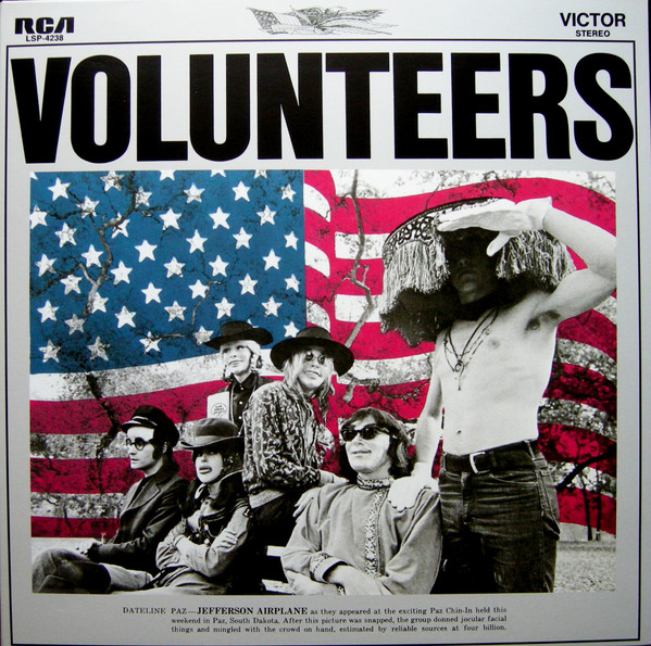 JEFFERSON AIRPLANE – JEFFERSON AIRPLANE – VOLUNTEERS 180GR. / INCL. 4PG. INSERT