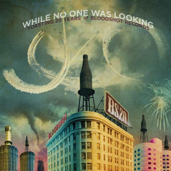 V/A – V/A – WHILE NO ONE WAS LOOKING = TOASTING 20 YEARS OF BLOODHSOT RECORDS =