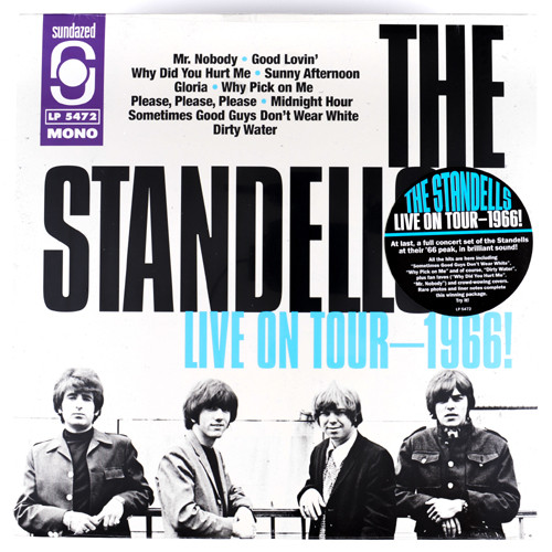 STANDELLS – STANDELLS – LIVE ON TOUR 1966! 180 GRAM VINYL