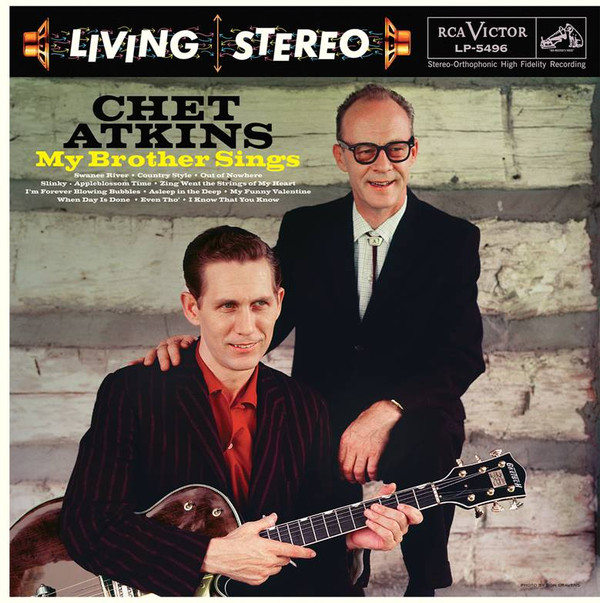 ATKINS, CHET – ATKINS, CHET – MY BROTHER SINGS RSD 2015 // 1ST OFFICIAL VERSION OF 1958 LP