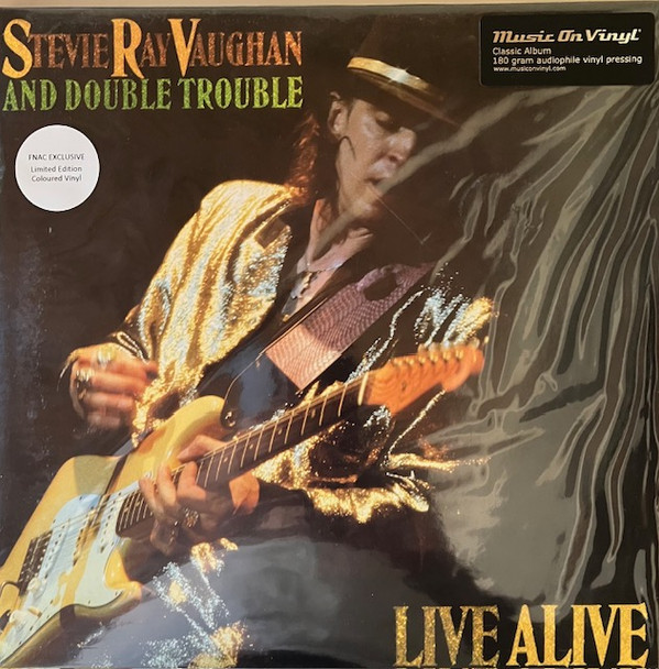 VAUGHAN, STEVIE RAY – VAUGHAN, STEVIE RAY – LIVE ALIVE 180 GRAM AUDIOPHILE VINYL / GATEFOLD SLEEVE