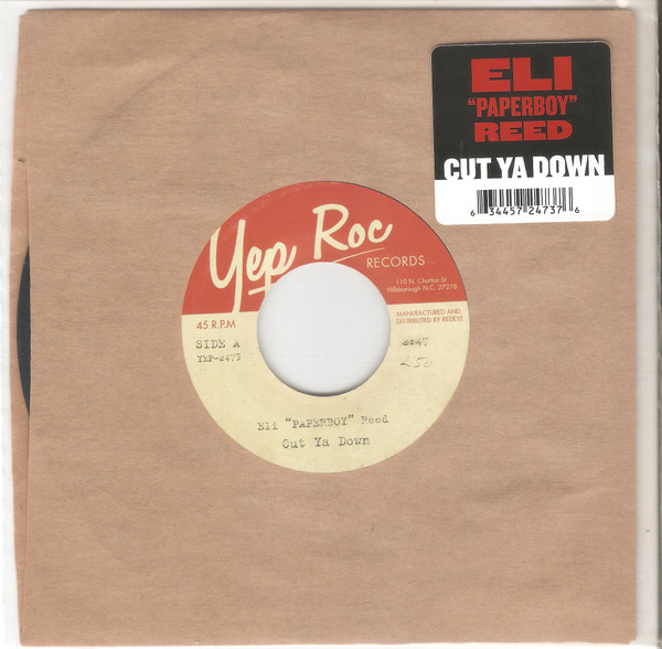 REED, ELI -PAPERBOY- – REED, ELI -PAPERBOY- – 7-CUT YOU DOWN -LTD- RSD 2016 EXCLUSIVE