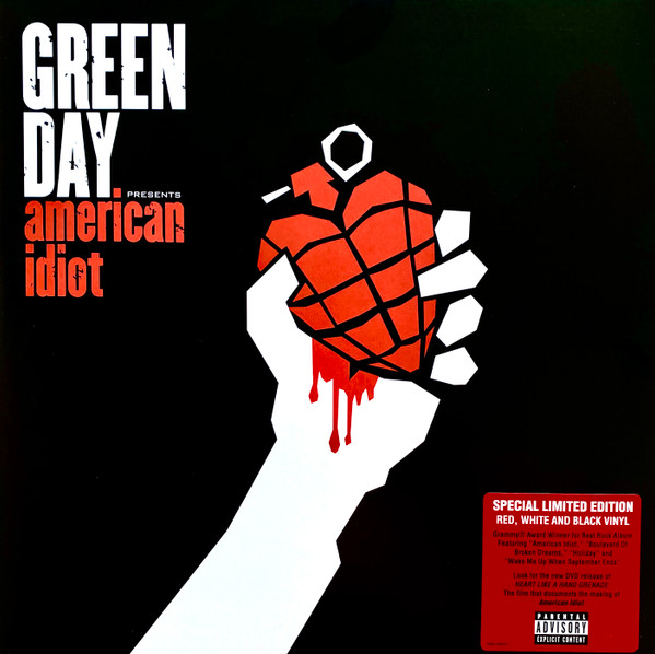 GREEN DAY – GREEN DAY – AMERICAN IDIOT (COLOURED)