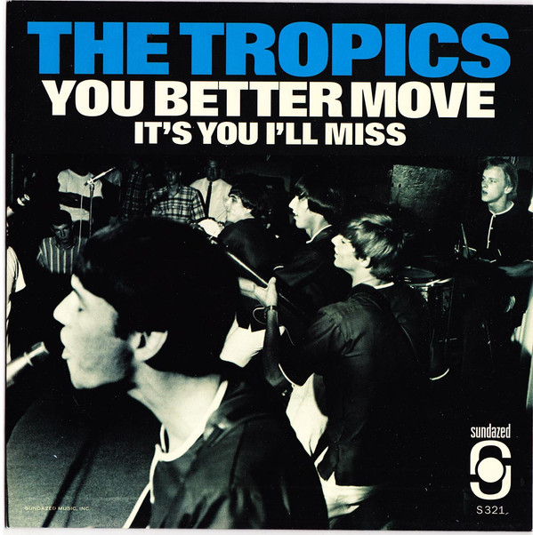 TROPICS – TROPICS – YOU BETTER MOVE TRANSLUCENT RED VINYL