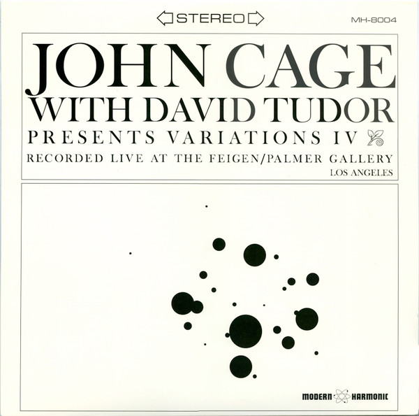 CAGE, JOHN & DAVID... – CAGE, JOHN & DAVID... – VARIATIONS IV CLEAR VINYL