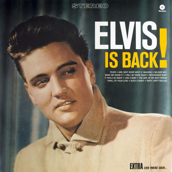 PRESLEY, ELVIS – PRESLEY, ELVIS – ELVIS IS BACK! 4 BONUS TRACKS/180GR.